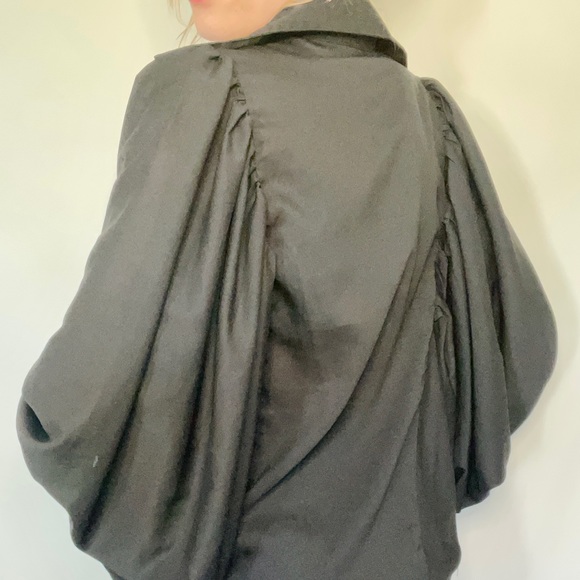 Nasty Gal Balloon Sleeve Blouse - Picture 3 of 3